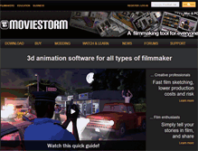 Tablet Screenshot of moviestorm.co.uk